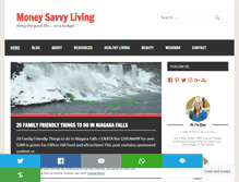 Tablet Screenshot of moneysavvyliving.com